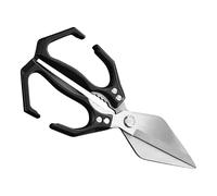 XIAOXIAOYU Kitchen Scissors for Food, Stainless Steel Kitchen Scissors for Bone Grill, for Bones, Peppers, Duck, Fish Baking, Picnic, Barbecue, Camping, Seniors