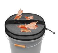 XIAOXIAOYU Mesh Lid for 19 Litre Bucket, Boat Bin Cover Converter with Mesh Opening for Fishing Bucket, Elastic Net Top for Fishing Boat Bait Equipment Organisation Maritime