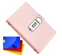 XIAOXIAOYU Money Saving Binder,Budget Planning Tool with Lock,Saving Money Book - for Family Friends Children Christmas New Year Easter Home Indoor