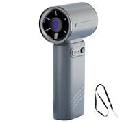 XIAOXIAOYU Rechargeable Handheld Fan | Miniature Adjustable Handheld Fan - Cooling Accessory with Digital Display for Travel, Camping and Hiking