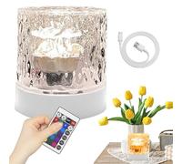 XIAOXIAOYU Romantic Night Light Projection Lamp 16 Colours Aesthetic with Remote Control for Bedroom Living Room All Rooms Atmosphere Creation