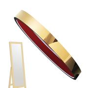 XIAOXIAOYU Self-Adhesive Moulding for Wall, Furniture Moulding 5 m - Mirror Border with Adhesive Strip for Mirror Framing, Ceiling Details, Tiles and Bathroom Decoration