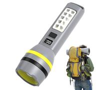 XIAOXIAOYU Solar Torch | Waterproof USB Rechargeable Solar Energy Lamp 3 Speeds Portable Lamp for Camping Hiking Garden Survival Outdoor Tools