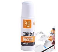 XIAOXIAOYU Thermal Paper Correction Fluid - Thermal Paper Corrector - 55 ml / 30 ml Privacy and Write Eraser for Boys, Men and