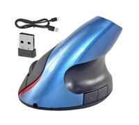 XIAOXIAOYU Vertical Mouse, Ergonomic Vertical Mouse - Optical USB Mouse, Wireless Mouse with Ergonomic and Accurate Sensor Improves the Comfort of Use of the Computer