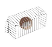 XIAOXIAOYU Wall Corner Drain, Wall Side Floor Drain Corner Corner Drain Plug, Waste Solid Filter, Stainless Steel Side Drain, Mouse Proof Drainage Net for Outdoor Drainage Pipes, Exhaust Pipes