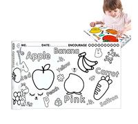 Xiaoxin Coloring Pages | Delicate Drawing Paper for Kids,Toddler Coloring Art Paper Crafts Coloring Tablecloth Moderate Thickness Clear Printing for Class School Home