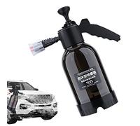 Xiaoxin Hand Pump Foam Sprayer, 2 L Hand Held Pressure Soap Snow Sprayer,Foaming Pump Blas ter Pressure Foam Cannon For Gardening Home Cleaning Car Washing With Two Nozzles