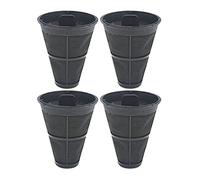 XIAOXIN Home appliance filter kit 1Set Fit For IRIS OHYAMA IC-FAC2 Dust Mite Vacuum Cleaner Dust Bag Exhaust Filters Dust Mite Replacement Accessories Parts Small home appliance parts (Color : Black)