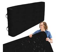 Xiaoxin Mattress Bags Full Size for Moving and Storage,Waterproof Heavy Duty Reusable Mattress Protector Moving Supplies,Mattress Storage Bag, Handles and Strong Zipper Mattress Black