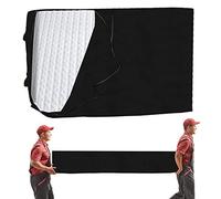 Xiaoxin Mattress Bags Full Size for Moving and Storage,Waterproof Heavy Duty Reusable Mattress Protector Moving Supplies,Mattress Storage Bag, Handles and Strong Zipper Mattress Black