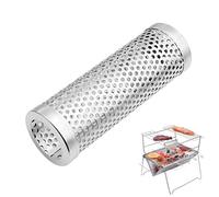 Xiaoxin Smoke Tube for Pellet Smoker - 6 Inch/12 Inch Stainless Steel BBQ Pellet Tube, Pellet Smoker Box, Hot or Cold, Grilling Tool, Cheese Beef Fish