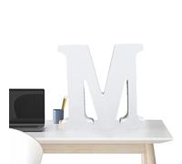 Xiaoxin Wooden Supporting Letter,Large Letters for Wall Decor in Rustic White - Desktop Romantic Letters Table Sign Ornament for Crafts Names Decor
