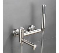 Xiaoxu Rose Gold Bathroom Faucet Set WallMounted Tub & Shower Mixer Hot/Cold Water Control Luxury Bathtub Shower System Modern Bathroom Fixtures Easy Installation
