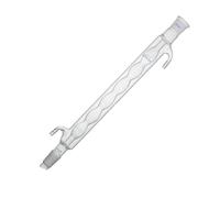 XIAOYANLIU High Borosilicate glass Condenser Tube Spherical type 200/300/400/500/600mm Quality Laboratory use(Spherical 200x24x24)