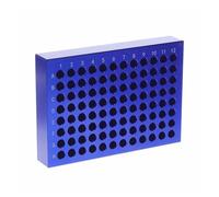 XIAOYANLIU Ice Modular PCR Cooler Low-temperature Thermostat Pre-cooled Aluminum Ice Box 0.2/1.5/2/5/10/15/50ML Centrifuge Tube Rack 1/PK(15ml 6 well)