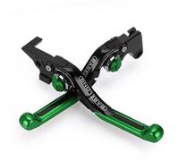 XIAOYANparts Motorcycle Foldable Clutch Brake Lever 360°Adjustable Crash-Proof CNC Aluminum Compatible with Scrambler Full Throttle 2019-2021(Green)