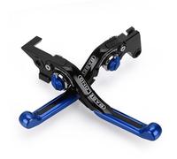 XIAOYANparts Motorcycle Foldable Clutch Brake Lever 360°Adjustable Crash-Proof CNC Aluminum Compatible with Nexus 300 E3 2008-2012(Blue)
