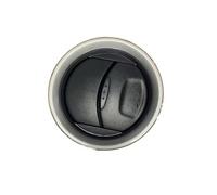 XIAOYANS Air AC Vent Outlet For Fiesta Air Conditioning Outlet Dashboard Vent Nozzle Air Conditioner Vents Interior AC Panel AC Front Grille(Silver Ring)