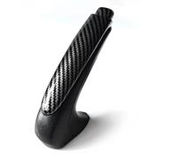 XIAOYANS Car Gear Shift Knob for Civic 2006-2011 Interior Accessories Carbon Fiber Front Hand Brake Trim Cover(Carbon Color)