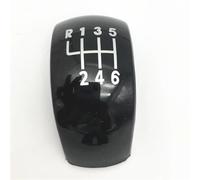 XIAOYANS Car Gear Shift Knob for Skoda for Octavia MK2 II (04-08) FL (08-11) Chrome Black Car Styling Gear Shift Knob Cap Emblem Cover Lever Stick Pen(6 Speed Black)