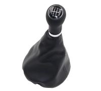 XIAOYANS Car Gear Shift Knob for VW for Fox 2005 Gearbox Handle Gear Lever Knob 5 Speed Car Stick Shift Boot(F)