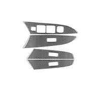 XIAOYANS Car Trim Interior For Mazda 3 2004-2009 Car Window Lifter Switch Panel Frame Trim Cover Interior Decoration Sticker Car Interior Trim Strips