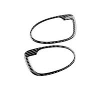 XIAOYANS Car Trim Interior for Toyota for Yaris 2006 2007 2008 2009 2010 2011 LHD RHD Car Door Handle Frame Accessories Car Interior Trim Strips(Black Carbon)