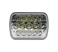 XIAOYANS Headlamp Assembly For Chevy For Express 1500 2500 3500 4500 For Corvette For Astro LED Headlights H6054 H5054 Headlamp(Type B 1 piece)