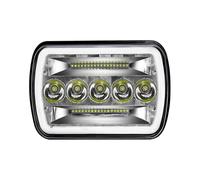 XIAOYANS Headlamp Assembly For Chevy For Express 1500 2500 3500 4500 For Corvette For Astro LED Headlights H6054 H5054 Headlamp(Type A 1 piece)