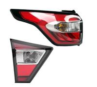 XIAOYANS Shell Rear Lamps For Escape For Kuga light lens Reverse | Left/Right Side Tail Lamp Rear Tail Light Brake Lamp With(Left-2PCS)