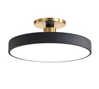 XIAOYINGU Modern Semi Flush Mount Ceiling Lights, Blue Ceiling Lamp For Closets, Brightness Adjustable LED Chandelier Ceiling Fixture Close To Ceiling Lights For Bedroom Kitchen Living Lighting