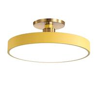 XIAOYINGU Modern Semi Flush Mount Ceiling Lights, Blue Ceiling Lamp For Closets, Brightness Adjustable LED Chandelier Ceiling Fixture Close To Ceiling Lights For Bedroom Kitchen Living Lighting