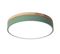 XIAOYINGU Super Slim Ceiling Lamp Nordic Style Macaron Color Flush Ceiling Lights LED Ceiling Light For Dining Room Bedroom Balcony White/Neutral/Warm Light Dimming Chandelier Fixture