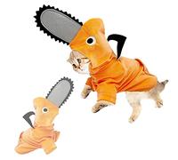 XIAOYIYI Chainsaw Man Plush, Chainsaw Man Plush Toy, Chainsaw Man Pochita Plush Toys, Cute Plush Pochita pet Clothes, Chainsaw Man Figure Anime Gifts Birthday Gift for Puppy Kitten