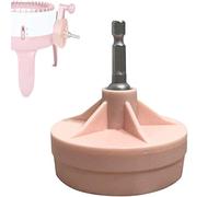 XIAOYIYI Pink Knitting Machine Adapter for Sentro/Jammit, Drill Adapter, Compatible with Sentro 22/40/48, Jamit Knitting Machine