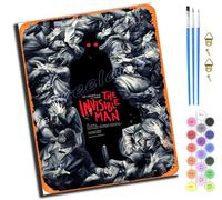 XIAOYOUQIAN Invisible Man,Paint by Numbers for Adults,Painting by Number Kits On Canvas,DIY Color Oil Painting,Home Wall Decor 16X20In/40X50Cm,-Frameless