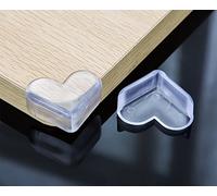 Xiaoyu 12PCS Clear Corner Guards,Sharp Corners Baby Proofing,Baby Caring Corner Protectors with 3M Adhesive,Stop Child Head Injuries, Heart Shaped