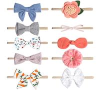 Xiaoyu Baby Girl Headbands and Bows Elastic Newborn Infant Toddler Kids Photo Prop Headwear Hair Accessories, 80915
