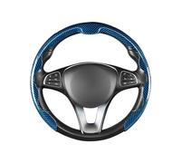 XIAOYUAN89 Car Steering Wheel Cover for Citroen C4 2004 2005 2006 2007 2008 2009 2010, Car Steering Wheel Protective Cover Car Accessories,Blue-38cm