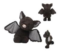 XiaoyuMingle 29cm Cute bat pig plush toy, soft cartoon stuffed plush animal, suitable for children or collection