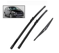 XIAOYUN Car windshield wipers,for Peugeot 3008 2008-2016 Wiper Replacement,All-Weather Performance Wiper Blades Set Wipers Replacement Kit