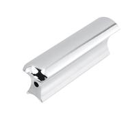 Xiaoyztan Guitar Slide,Zinc Alloy Tone Bar for Dobro, Lap Steel Guitar, Hawaiian Guitar, Electric Guitar,Silver