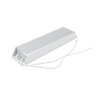 Xiaoyztan High Power Wire-wound Inverter Servo Resistor with Soldering Ring Lugs Aluminum Shell Braking Resistor Unit (500W 25Ohm)