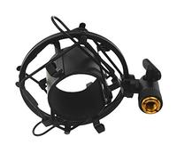 Xiaoyztan Universal Spider Microphone Shock Mount Holder for 50mm Diameter Microphone, Black
