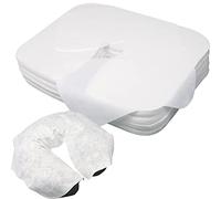 Xiaozhifu 100pcs Disposable Massage Face Covers, Ultra Soft Luxurious Disposable Face Rest Covers, Massage Face Covers 14.2 x 10.6 inches