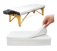 Xiaozhifu 20 Pieces Disposable Bed Sheet, Disposable Massage Table Bed Sheet, Massage Table Cover, Massage Sheet for Beauty Salon, SPA, Hospital Beds, Tattoo Hotels, 80 x 180 cm