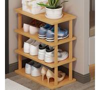 XIAOZHUANGXIONG Free Standing Shoe Racks Tall, Thickened Plate, Strong Load-bearing And Easy to Install, Free Standing Shoe Racks for Bedroom Hallway Closet (Size : 4B)