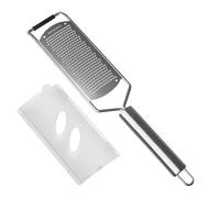 Xiaozu Professional Zester Grater Coarse for Cheese, Carrot, Ginger, Coconut, Nuts and Horseradish, Kitchen Grater with Razor-Sharp Stainless Steel Blade (fine)