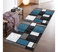 Xiaputcr Extra Long Runner Rugs for Hallway Narrow Rugs 50 x 150 cm Heavy Duty Entrance Mat Non-Slip Rubber Back Large Runner Dirt Trapper Carpet, Washable Rug for Hallway Kitchen Living Room